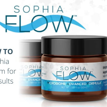 How To Apply Sophia FLOW Cream