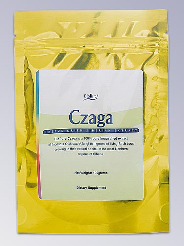 Czaga (Freeze Dried Chaga Extract) Powder 100g