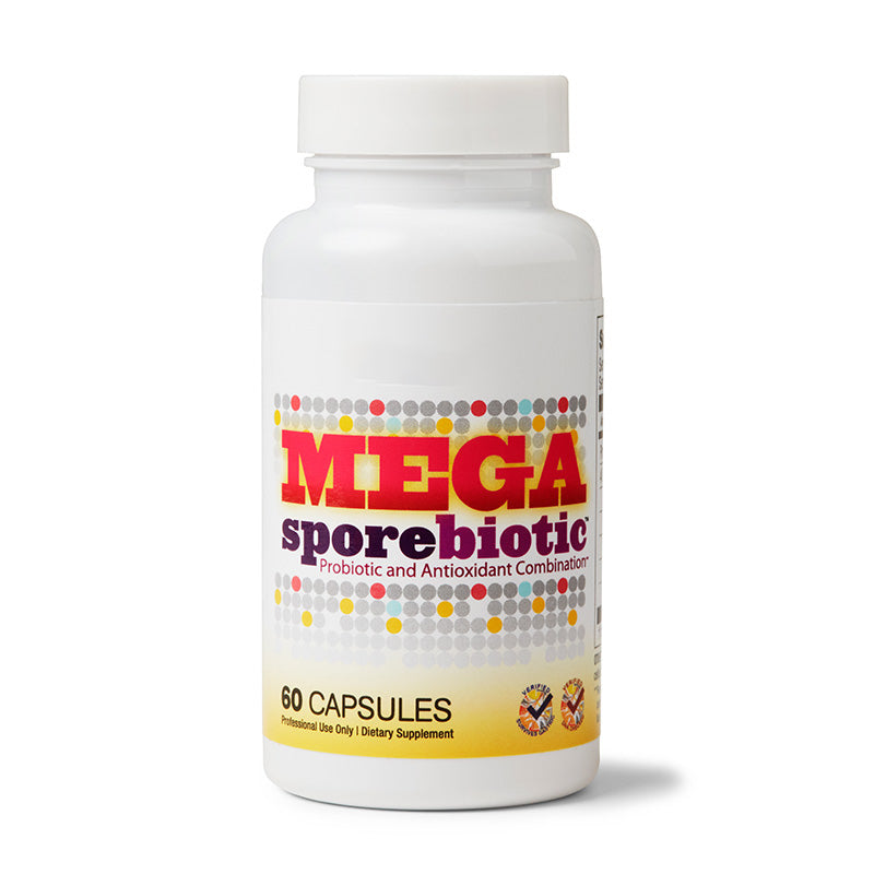 Mega Sporebiotic - 60 Capsules - Bottle Front View